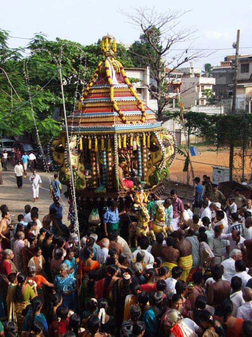 Aadi Vel festival was suspended by the temple authorities for eight years after 1983 riots in Colombo.