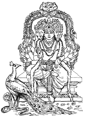 Lord Shanmukha